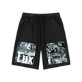 Mineral Wash Waffle Knit Shorts
